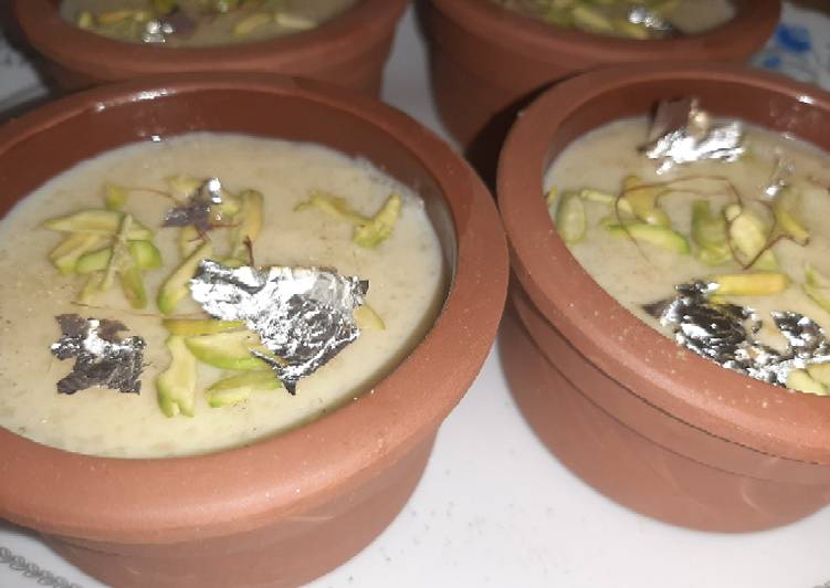 Simple Way to Make Ultimate FIRNI(RICH RICE PUDDING)