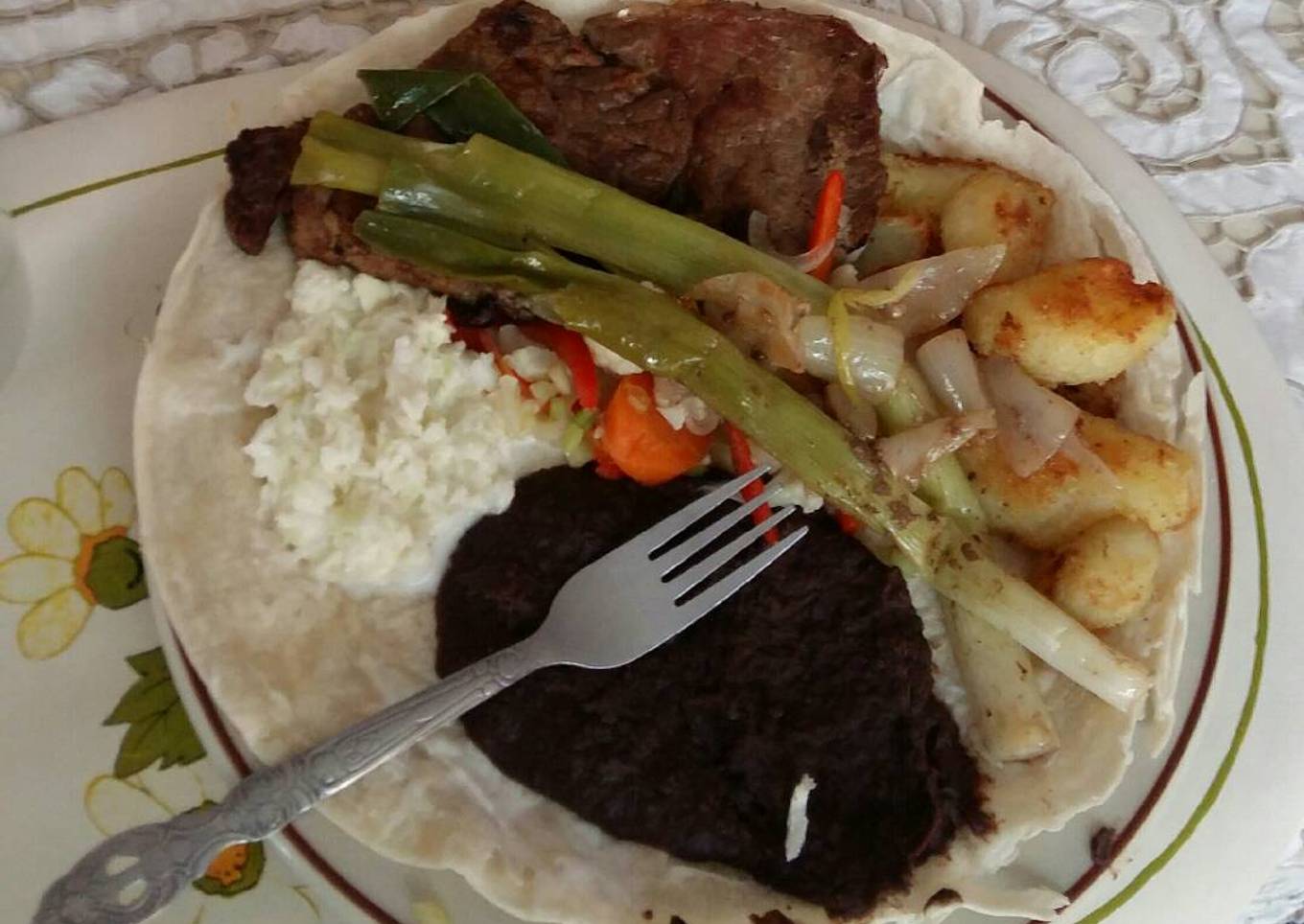 Tortillas de harina a mi manera