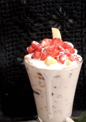 A picture of Creamy Fruit Chaat.