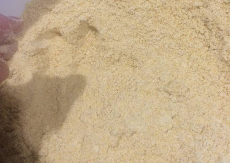 Como hacer harina de garbanzo fácil para fainá