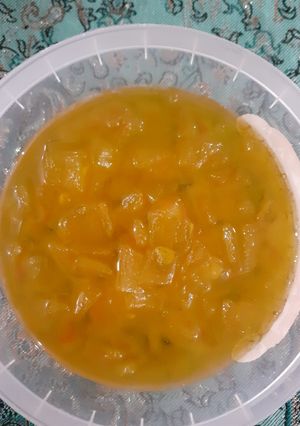 عکسی از دستور مربای پوست هندوانه