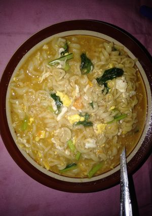Foto resep Seblak kuah mie instan sayur