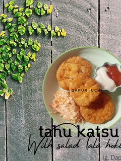 Foto resep Tahu katsu with salad ala hokben (cuma 3 bahan)