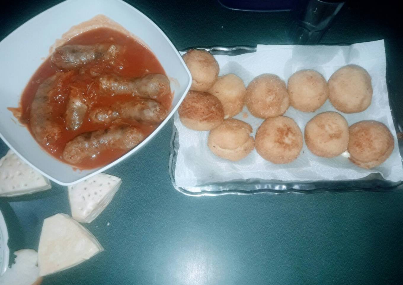 Bombas de papas con queso!!!!🤗🤗🤗🤗