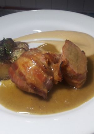 Una foto de Solomillo de cerdo al curry