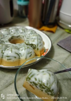 Foto resep Puding Cendol Gula Merah