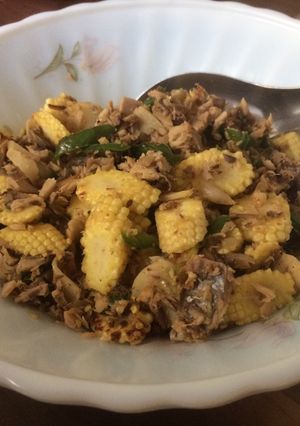 Foto resep Tumis Tongkol Jagung Muda