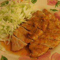 Ginger Pork Saute (Shogayaki) A picture of Ginger Pork Saute (Shogayaki).