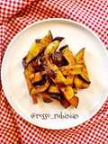 Melanzane fritte con melassa di canna