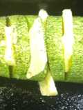 Calabacitas hasselback