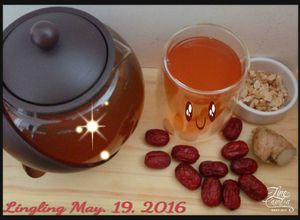 Foto resep Minuman Sehat Red Jujube, Kam cho, Jahe