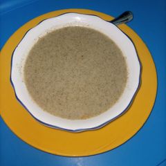 Rice and veggies baby puree A picture of Rice and veggies baby puree.
