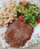 Bistec de carne molida (receta rendidora)