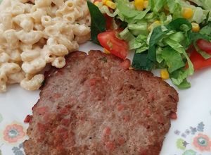 Una foto de Bistec de carne molida (receta rendidora)