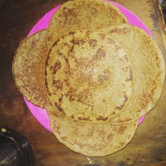 A picture of Oatmeal pancake.
