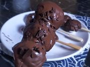 Gambar strawberry coklat