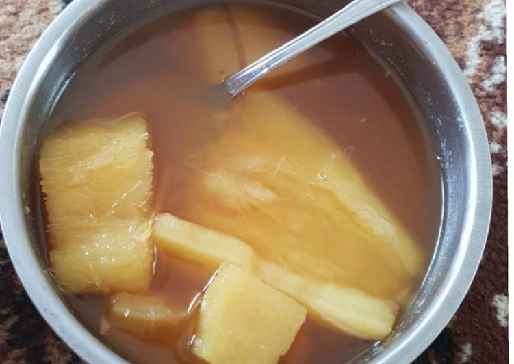 Kolak singkong sederhana