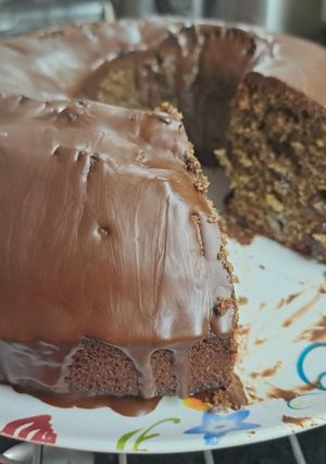 Una foto de Torta de vino tinto dulce