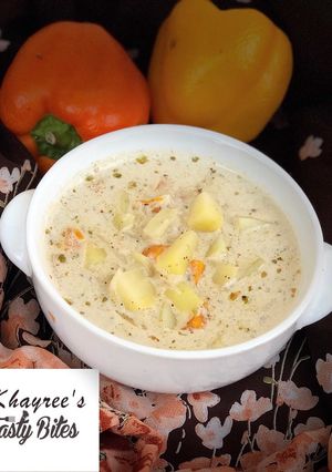 A picture of Potatoes soup.