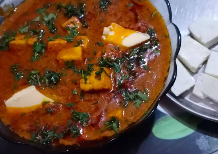 Paneer butter masala