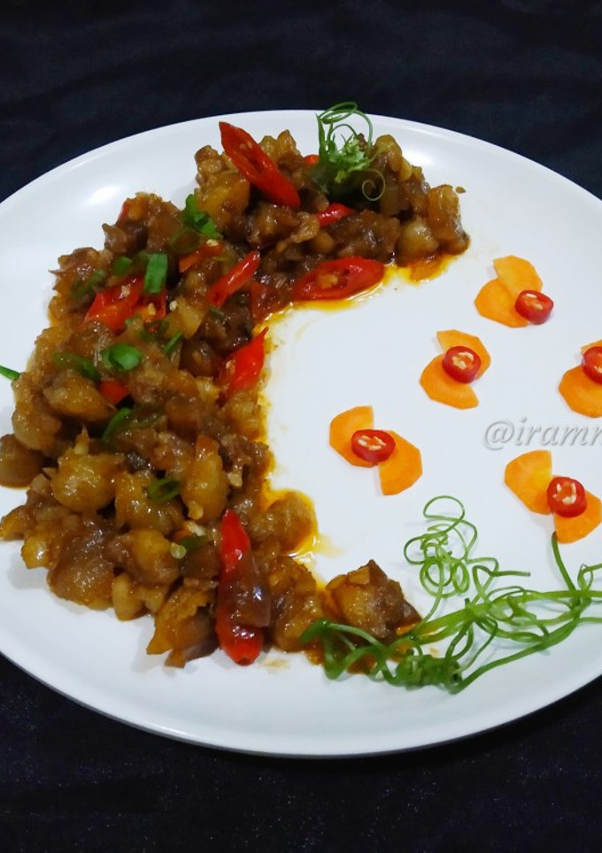 Foto resep Oseng Tetelan Bolognese sauce