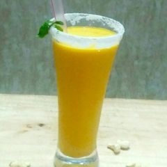 A picture of Cashew Nuts mango shake.