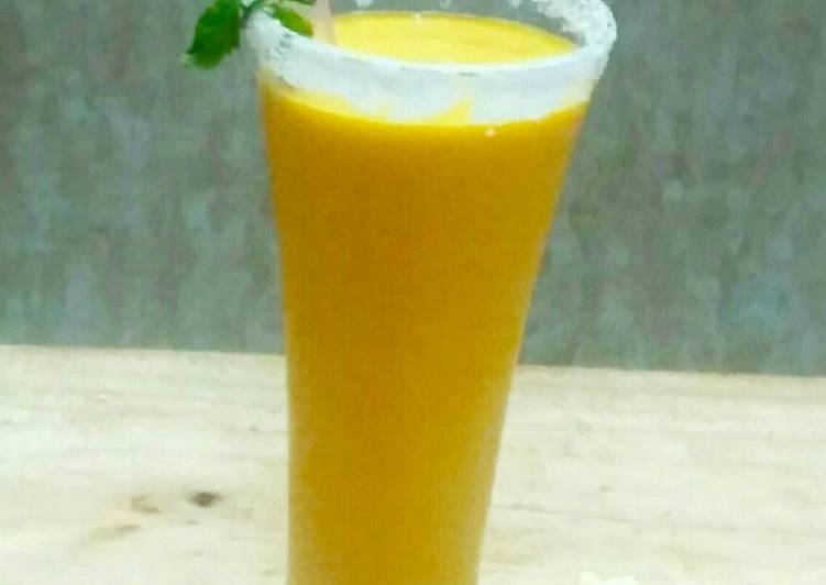 Steps to Prepare Perfect Cashew Nuts mango shake