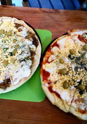 Una foto de Pizzas caseras! 😊