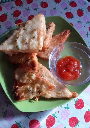 Foto resep Gorengan roti sederhana
