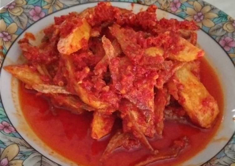 Bada kentang balado ala "Dapur Mayang"