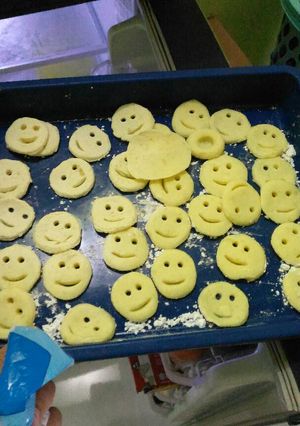 Foto resep Kentang tersenyum renyah😁