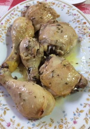 Una foto de Pollo Toscano asado al limón