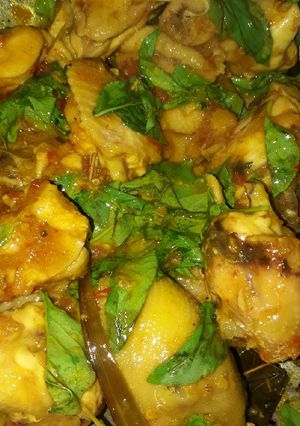 Foto resep Rica Ayam Daun Kemangi