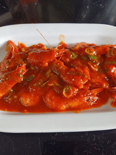 Foto resep Udang Saos Padang