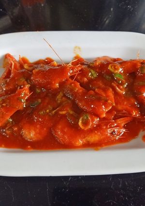 Foto resep Udang Saos Padang