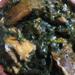 A picture of Vegetable soup with achi.