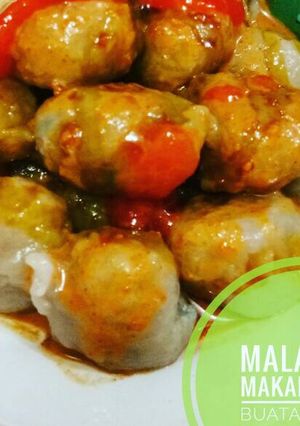 Foto resep Cilok bumbu kacang sederhana