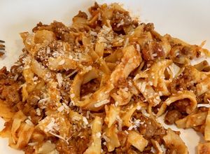 Foto de Tagliatelle ao ragu Bolonhesa