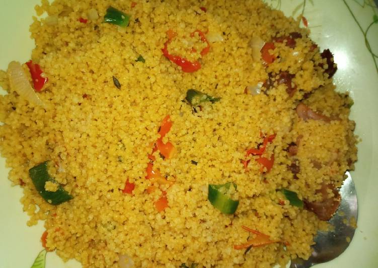 Steps to Make Homemade Easy Couscous