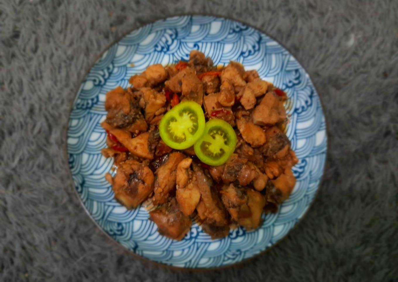 Ayam saus teriyaki