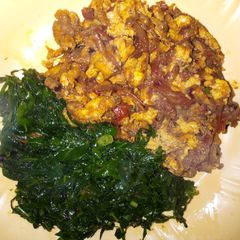 A picture of Scrambled eggs#weeklyjikonichallenge.