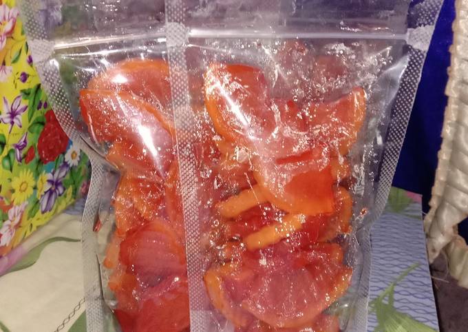 Resep Manisan pepaya Anti Gagal