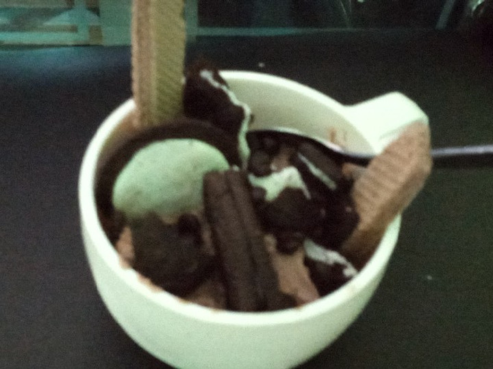 Cara Memasak Dessert Oreo coklat ice cream Bunda Pasti Bisa