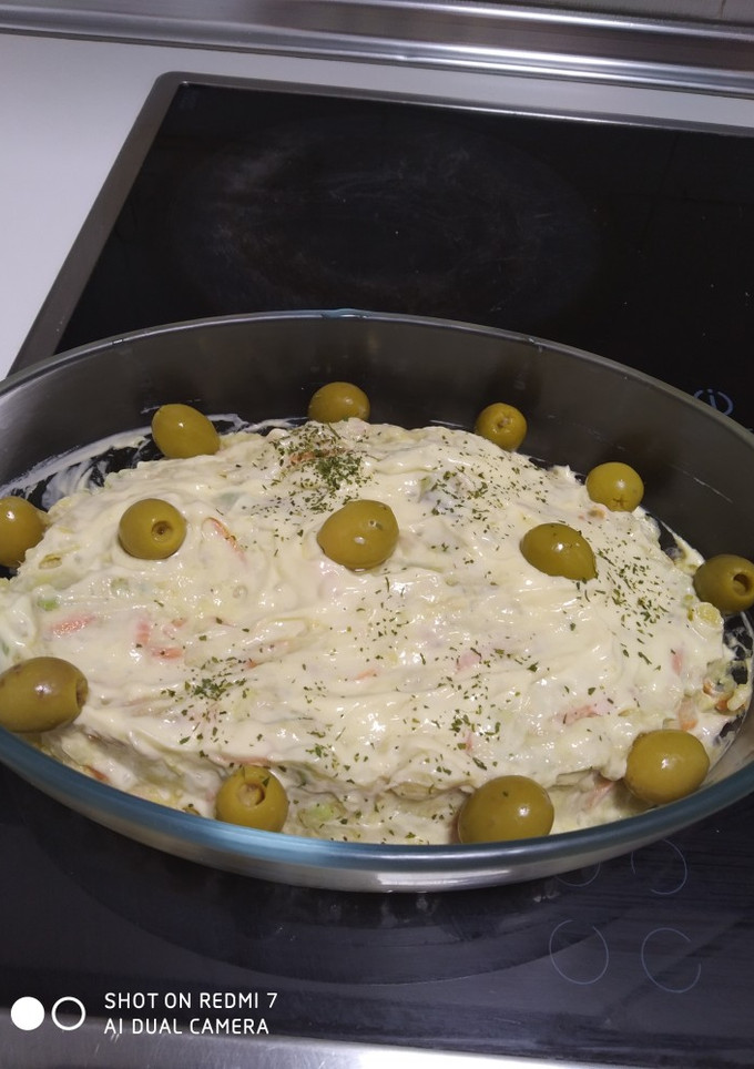 Una foto de Ensaladilla de patata y aguacate con un toque de mostaza 😋