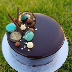 A picture of Chocolate cake.