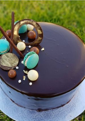 A picture of Chocolate cake.