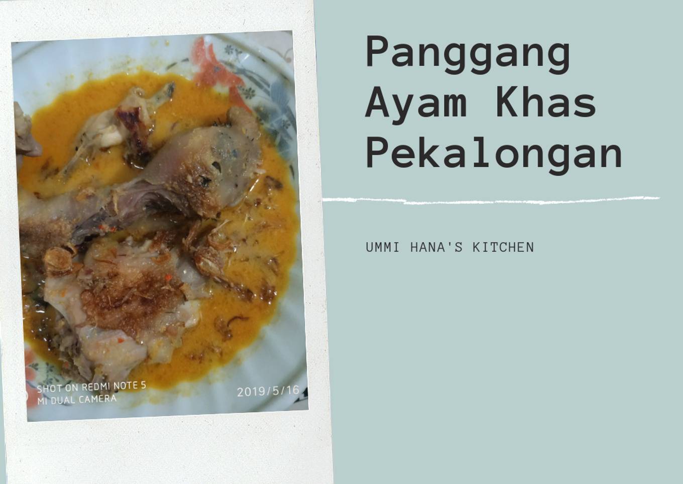 Panggang Ayam Khas Pekalongan