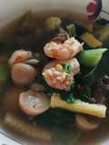 แกงเลียงกุ้ง