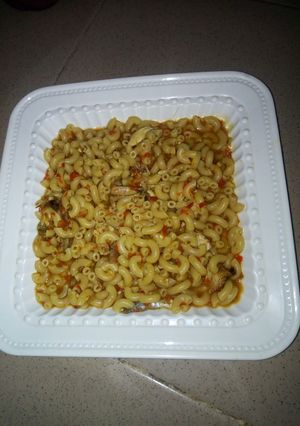 Macaroni dafaduka ainihin hoton girkin