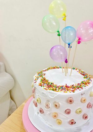 Foto resep Funfetti Layer Cake